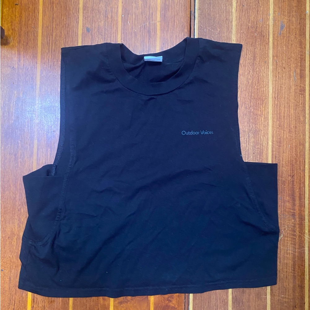 Outdoor Voices Cropped Cotton Tank top